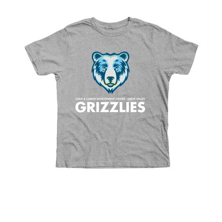 CCDC Great Valley - Youth Sizes, a Athletic Heather Premium Youth Tee