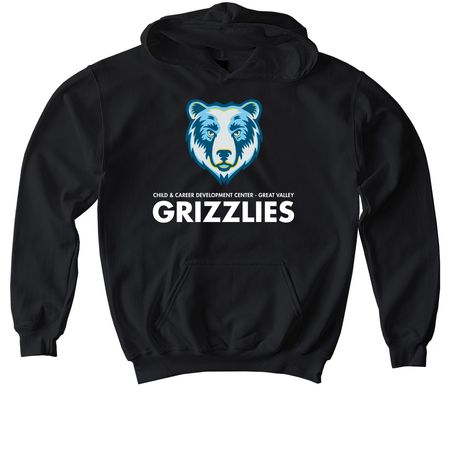 CCDC Great Valley - Youth Sizes, a Black Softstyle Youth Pullover Hoodie