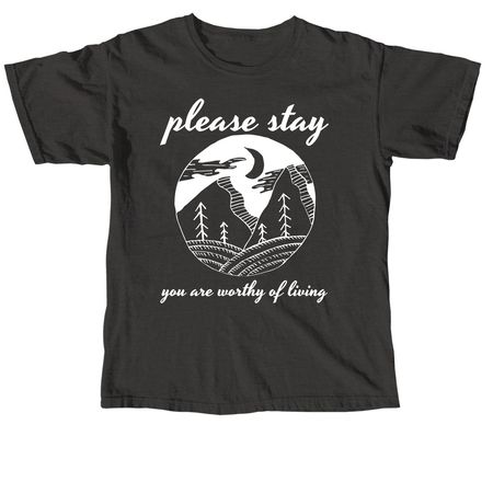 please stay 3, a Pepper Comfort Colors Unisex Tee