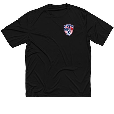 Banner K9 Summer Drop, a Black Classic Performance Tee