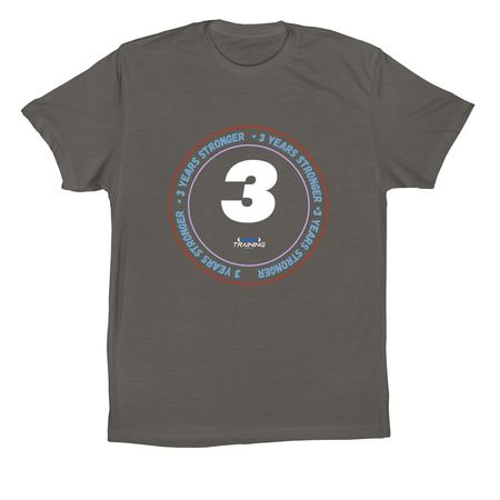 3 Year Coaches Shirt? (cotton), a Asphalt Premium Cotton Tee