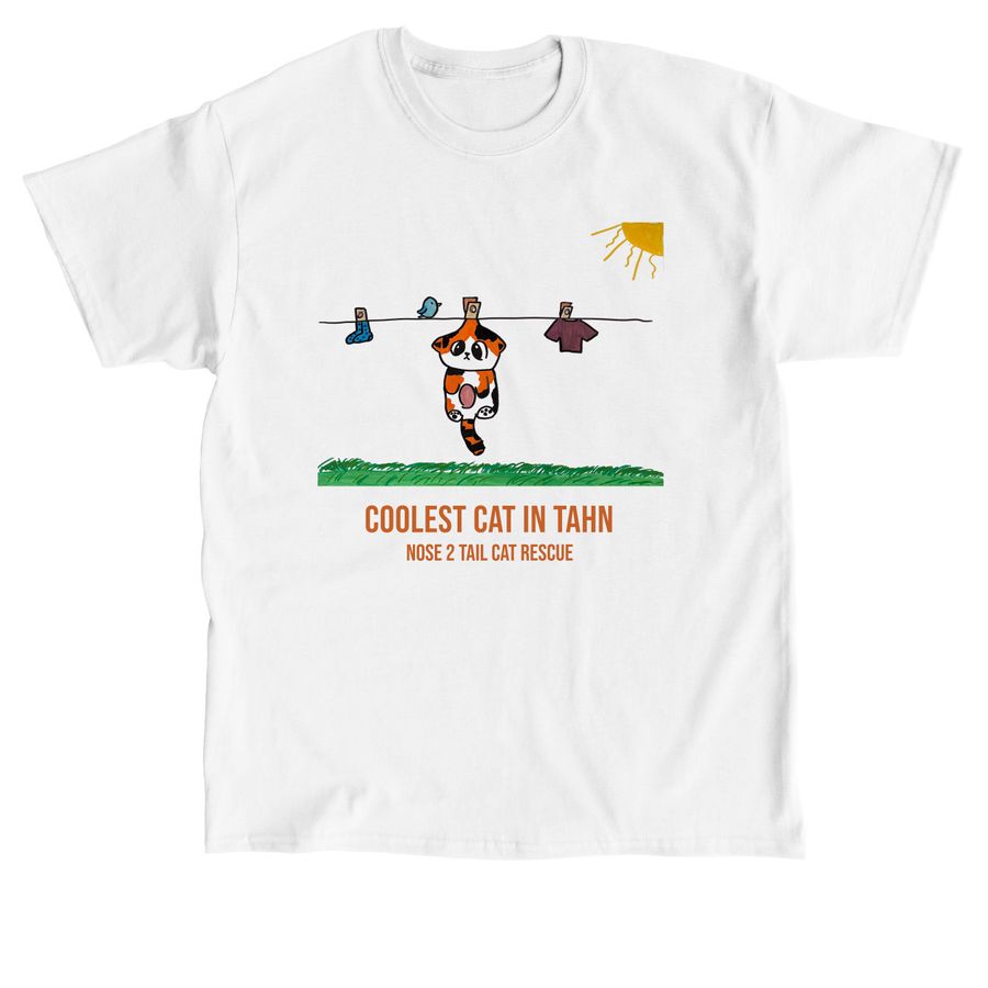 Coolest Cat in Tahn - Jaydynn, a White Classic Unisex Tee