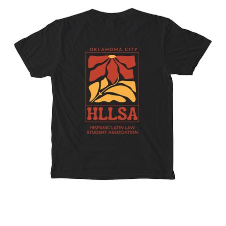 2026-2027 HLLSA Pocket Tee&nbsp;, a Black Comfort Colors Pocket Tee