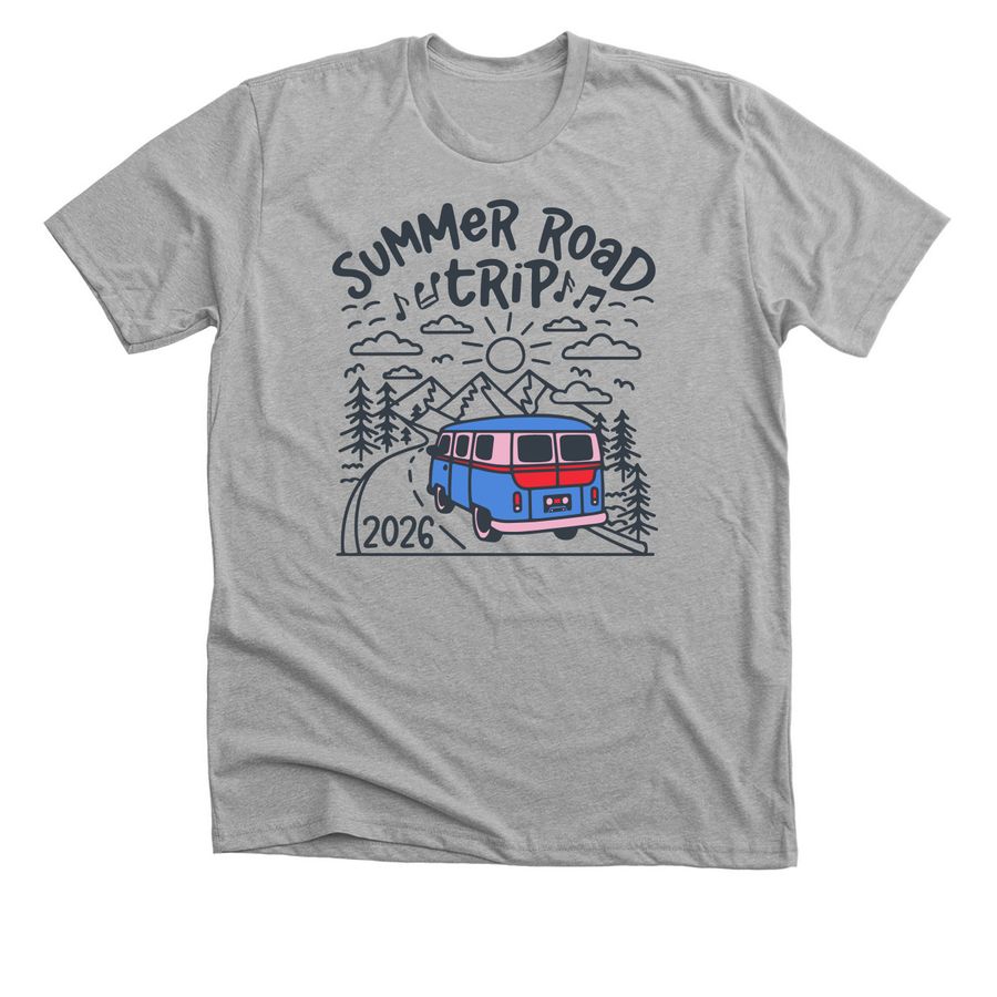 Super Awesome Mix, a Athletic Heather Premium Unisex Tee