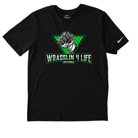 ***NEW***Nike W4LN Collection, a Black Nike Dri-FIT Jersey Blend Performance Tee