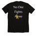 Olivia's Fight&nbsp;, a Solid Black Blend Premium Unisex Tee (back-view)