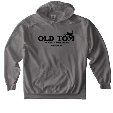 Old Tom & the Lookouts LOGO&nbsp;, a Grey Comfort Colors Pullover Hoodie