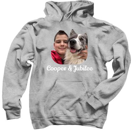 CooperPaws Hoodie, a Sport Grey Pullover Hoodie