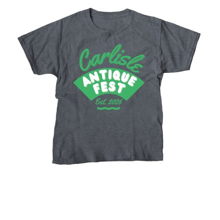 Carlisle Antique Fest, a Dark Heather Youth Unisex Tee