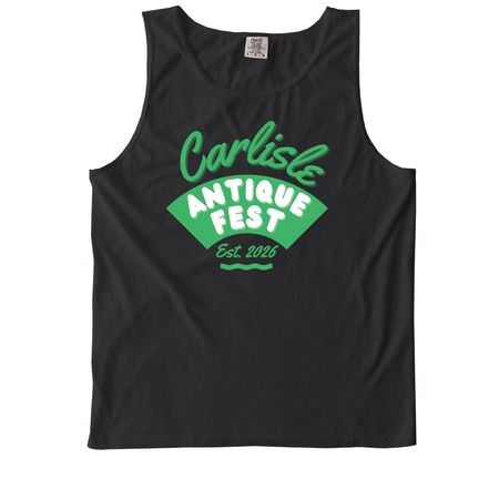 Carlisle Antique Fest, a Black Comfort Colors Tank Top