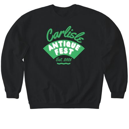 Carlisle Antique Fest, a Black Softstyle Crewneck Sweatshirt