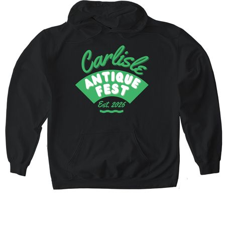 Carlisle Antique Fest, a Black Gildan Softstyle Pullover Hoodie