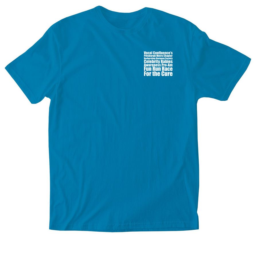 VC Fun Run Parody Shirt, a Sapphire Softstyle Cotton Tee