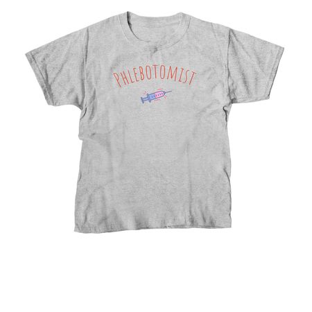 Phlebotomy merch, a Sport Grey Youth Unisex Tee