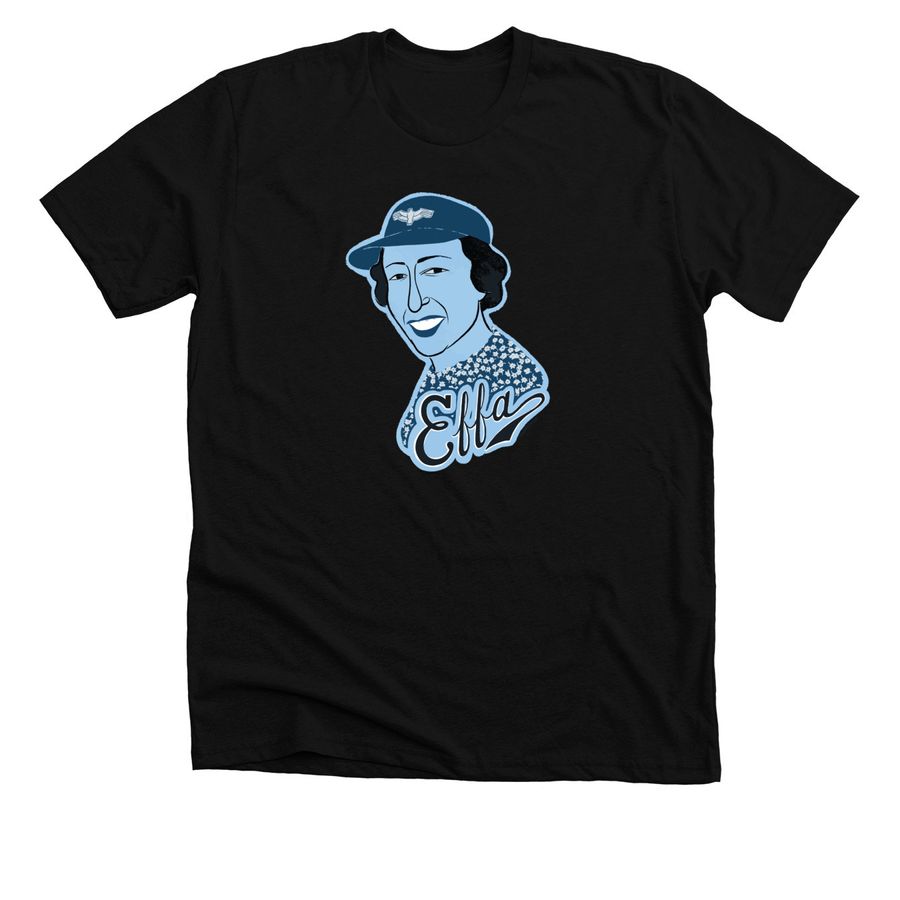 Effa Manley, Queen of the Negro Leagues, a Solid Black Blend Premium Unisex Tee