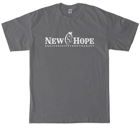 New Hope Logo Classic Collection, a Charcoal Tall Classic Unisex Tee