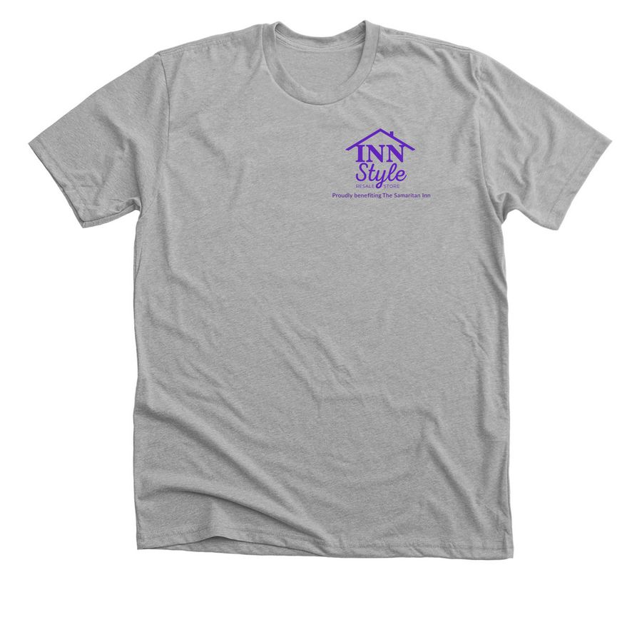 InnStyle is Changing Lives, a Athletic Heather Premium Unisex Tee