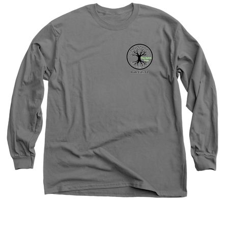 The Spirit Tree Inc - Fox, a Charcoal Classic Long Sleeve Tee