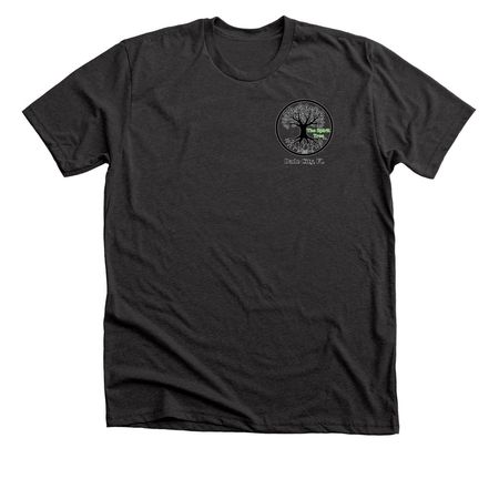 The Spirit Tree Inc - Fox, a Dark Grey Heather Premium Unisex Tee