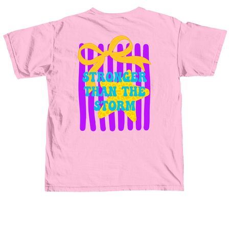 XO, Millie Kate, a Blossom Comfort Colors Unisex Tee (back-view)