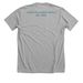 Everyone is welcome!, a Athletic Heather Premium Unisex Tee (back-view)