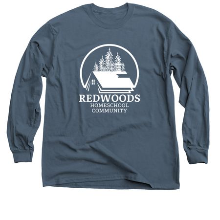 Redwoods Logo, a Indigo Classic Long Sleeve Tee