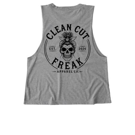 OG Logo 2.0, a Aluminum Grey Allmade Eco Triblend Women?s Muscle Tank