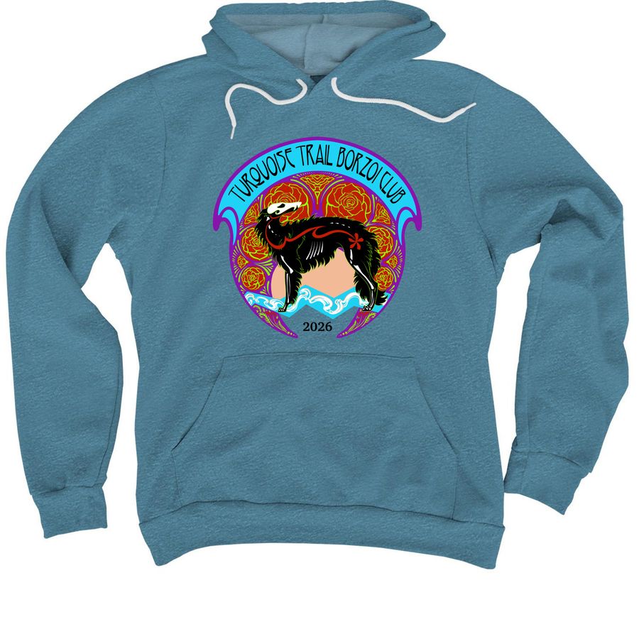 TTBC 2026 Collectible - Dia De Los Muertos, a Heather Deep Teal Premium Pullover Hoodie