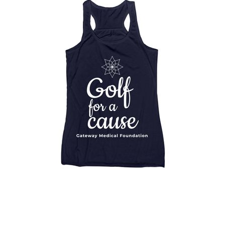 Gateway Golf For A Cause Tank, a Navy Women's Racerback