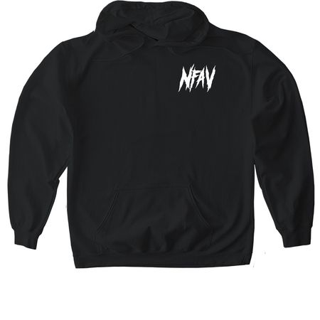NFAV - Clawing Our Way, a Black Gildan Softstyle Pullover Hoodie