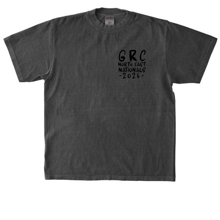 GRC NORTH EAST NATIONALS, a Shadow Heavyweight Garment Dye Tee