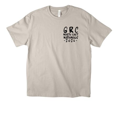 GRC NORTH EAST NATIONALS, a Dust Unisex Heavyweight Tee