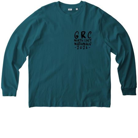 GRC NORTH EAST NATIONALS, a Stargazer Stanley/Stella Unisex Freestyler Heavyweight Long Sleeve Tee