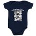 2026 Labor Day Babies, a Navy Infant Onesie