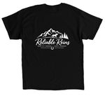 Extension of Reliable Partner, a Black Classic Unisex Tee (back-view)