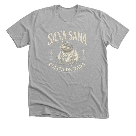 Sana, Sana, Latinos in Action, a Athletic Heather Premium Unisex Tee
