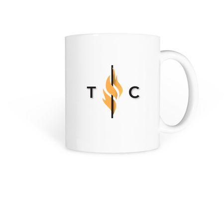 Transformation Church Merch, a White Coffee Mug