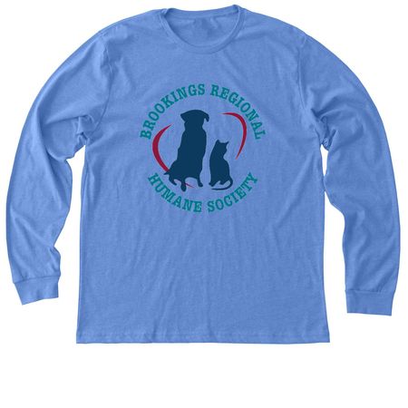 Spring 2026, a Heather Columbia Blue Premium Long Sleeve Tee