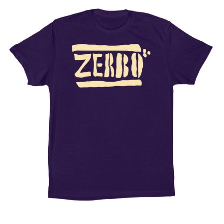 Zerbo Brothers T-Shirt Eggplant, a Team Purple Premium Cotton Tee
