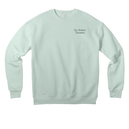 Liv's Stargrace Foundation, a Dusty Blue Premium Drop Shoulder Sweatshirt