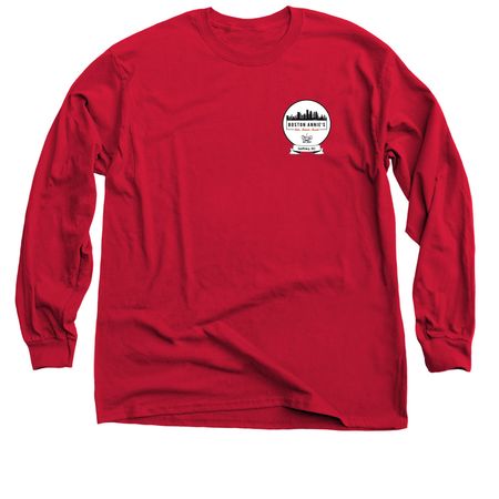 Boston Annie's Sub Shop&nbsp;, a Red Classic Long Sleeve Tee