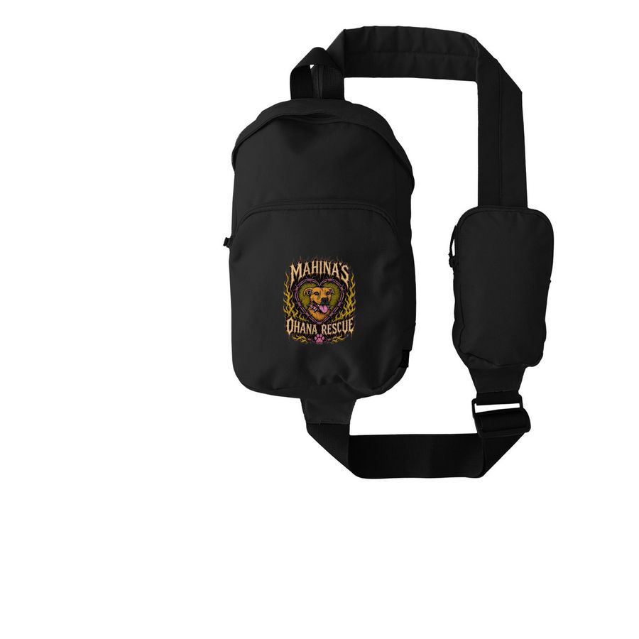Mahina?s Ohana Rescue ?hardcore? sling bag, a Black Grove Sling Bag