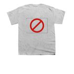 D.A.R.E No Screens, a Sport Grey Youth Unisex Tee (back-view)