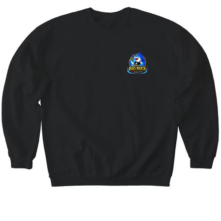 Official Big Rock Apparel, a Black Softstyle Crewneck Sweatshirt