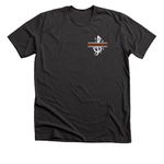 Grissom Band Dad, a Dark Grey Heather Premium Unisex Tee (back-view)