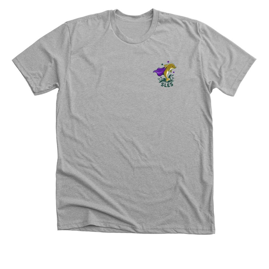 SLES Purple Up!, a Athletic Heather Premium Unisex Tee