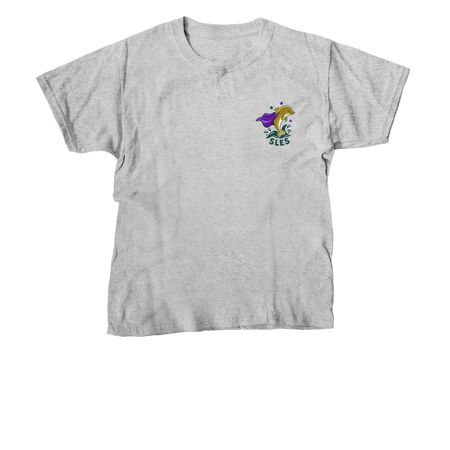 SLES Purple Up!, a Sport Grey Youth Unisex Tee