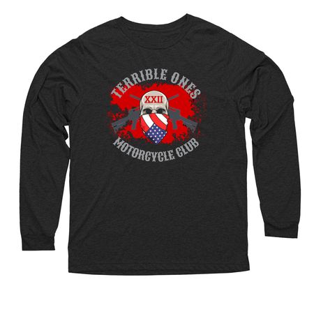 Splatter Softies, a Vintage Black Triblend Long Sleeve Tee