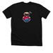 Pug Rescue of Korea Sarang by Pugnacious Pins, a Solid Black Blend Premium Unisex Tee