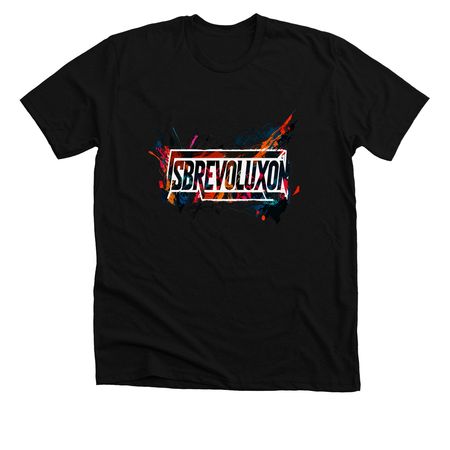 Camiseta Fitness jsbrevoluxon Premium&nbsp;, a Solid Black Blend Premium Unisex Tee